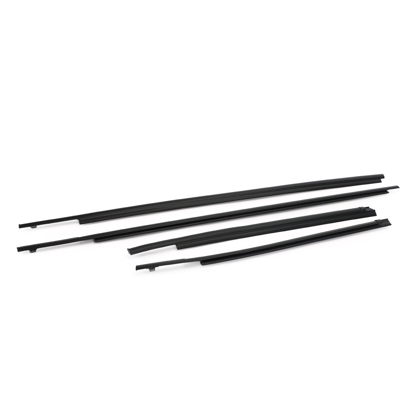 4x Modanatura Guarnizione Guarnizione Guarnizione Finestra Auto Per Toyota Tundra Doppia Cabina 07-20 Generico