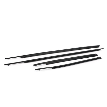 4x Modanatura Guarnizione Guarnizione Guarnizione Finestra Auto Per Toyota Tundra Doppia Cabina 07-20 Generico