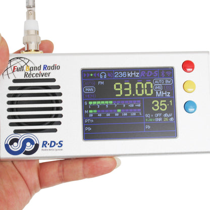 Schermo LCD da 3,2 pollici V1.18 TEF6686 Ricevitore radio FM/MW/onde corte HF/LW a banda intera