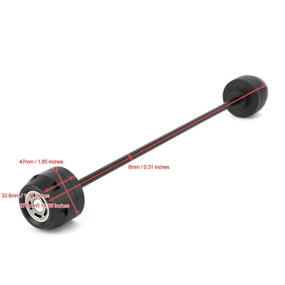 AreyourshopProtezione per ruota anteriore e posteriore in titanio adatta per BMW F 900 R, XR 2020 Generico
