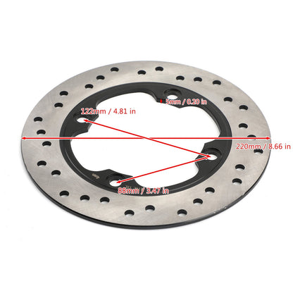 Disco freno posteriore per Triumph TT 600 Daytona 595 600 675 955i 96-12 T2025200 Generico