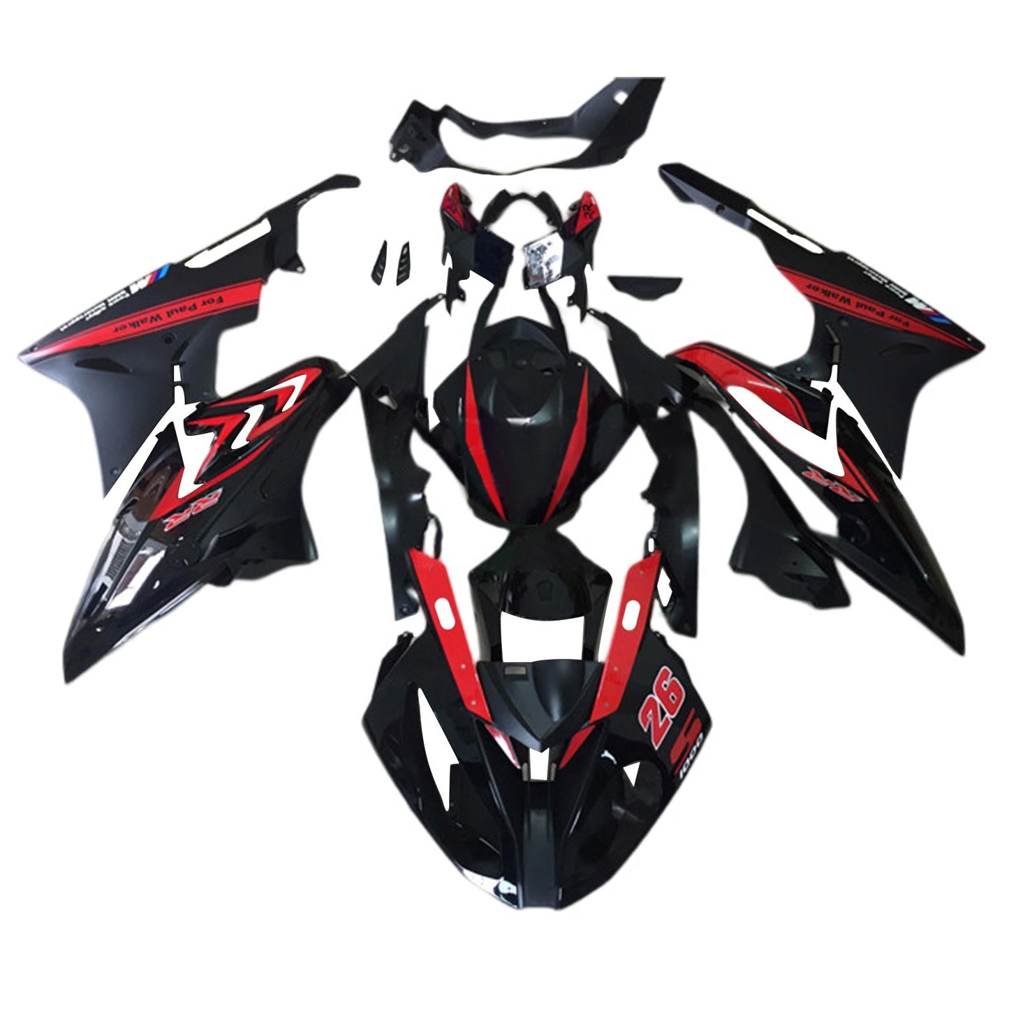 Amotopart BMW S1000RR 2017-2018 Kit Carenatura Carrozzeria Plastica ABS