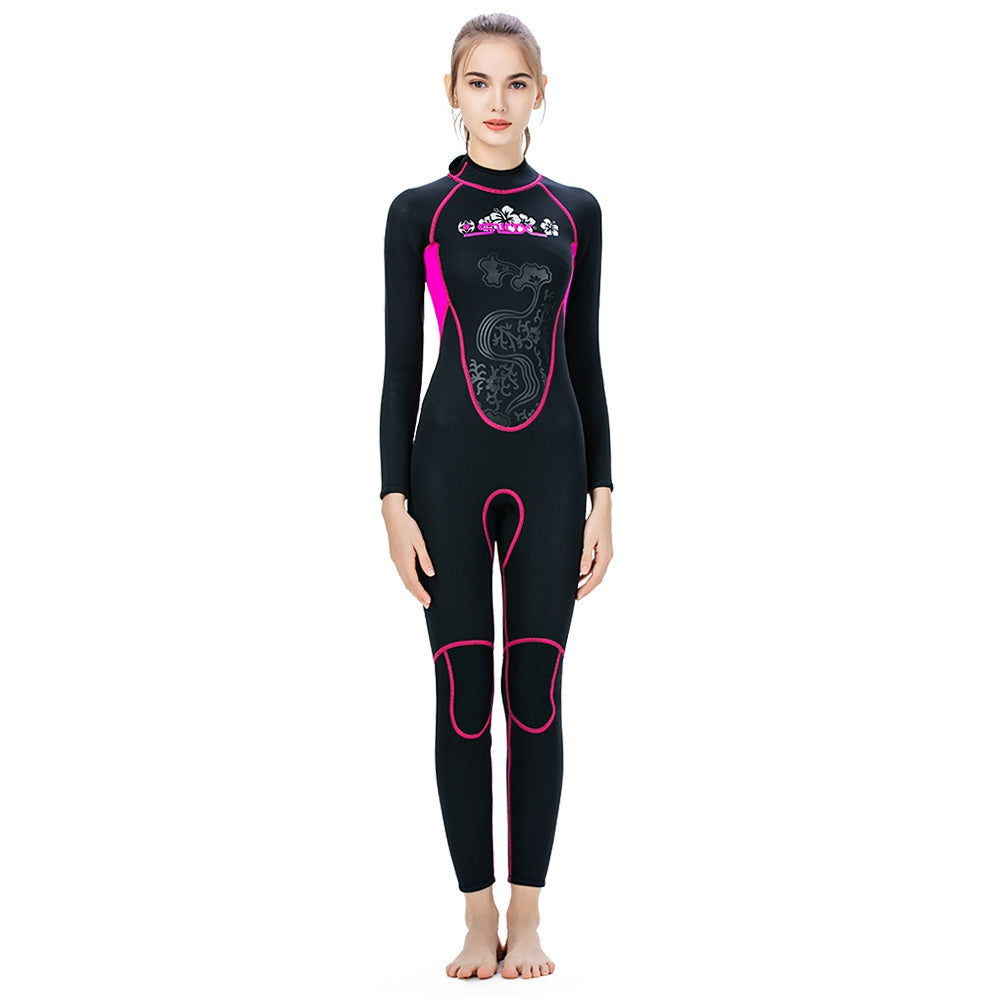 Muta da sub in neoprene da donna 3MM Muta da sub da surf Completo da snorkeling per lo snorkeling Triathlon