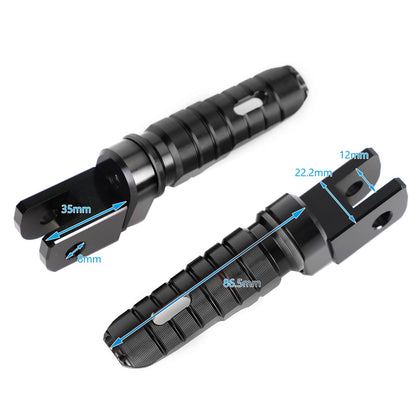 Pedane Pedane Anteriori Pedane per Triumph Street Triple 765/R/S/RS Daytona 675/R Generiche