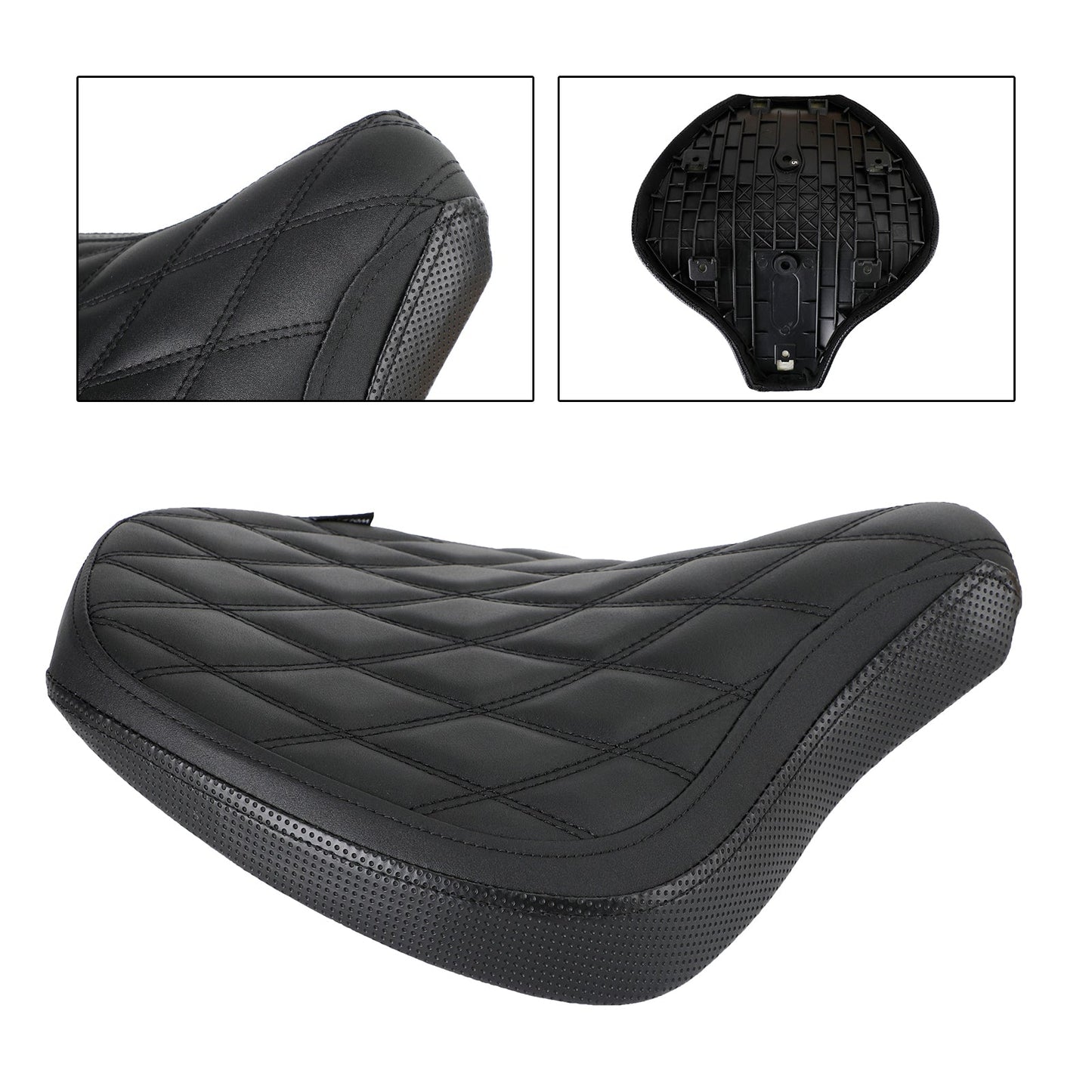 Cuscino Raider sedile conducente anteriore Pu Diamond Black per Tr Bobber 17-22 2020 2021