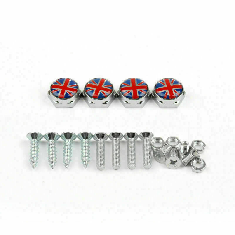 Le migliori offerte per Union Jack Chrome Metal License Plate Frame Screw Bolt Cap Para Mini Cooper sono su ✓ Confronta prezzi e caratteristiche di prodotti nuovi e usati ✓ Molti articoli con consegna gratis!