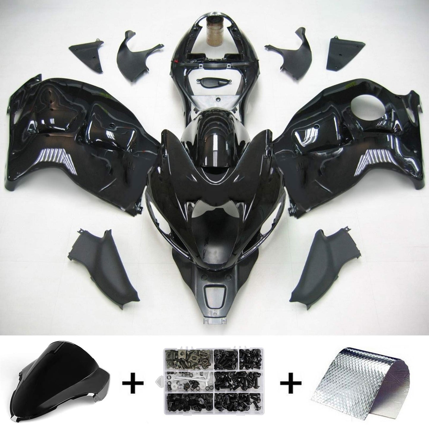 Suzuki Hayabusa GSXR1300 1999-2007 Kit Carenatura Carrozzeria Plastica ABS