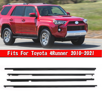 Auto Fuori Finestra Weatherstrip Guarnizione Cintura Stampaggio Per Toyota 4Runner 2010-2021 Generico
