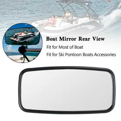 Accessori per barche da pontone da sci Staffa di montaggio per specchietto retrovisore per barche marine 6 "x 13"