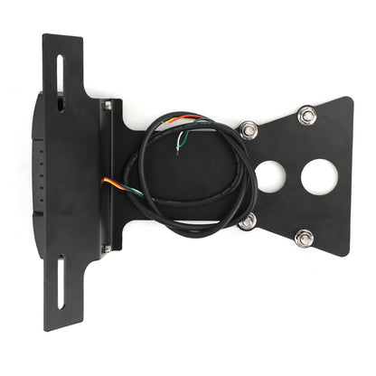 Porta targa moto con fanale posteriore per Yamaha XSR900 14-20 Generico