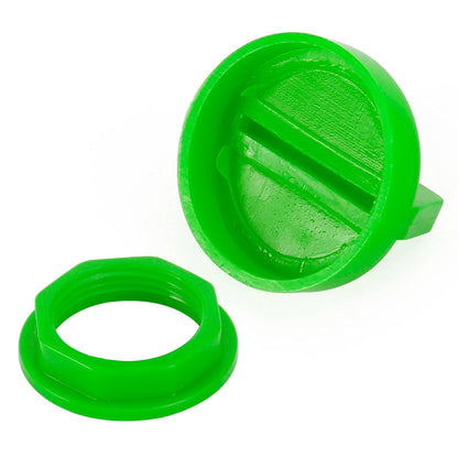 Polaris RZR XP 570 800 900 1000 5433534 2PCS Coperchio chiave di accensione verde con dado