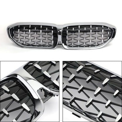 Griglia Diamond Style per BMW Nuova Serie 3 G20 Racing Chrome Front Rene Grille Generico