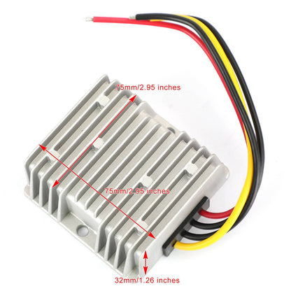 Impermeabile 12V/24V a 5V 20A 100W Step Down Regolatore convertitore di potenza DC/DC