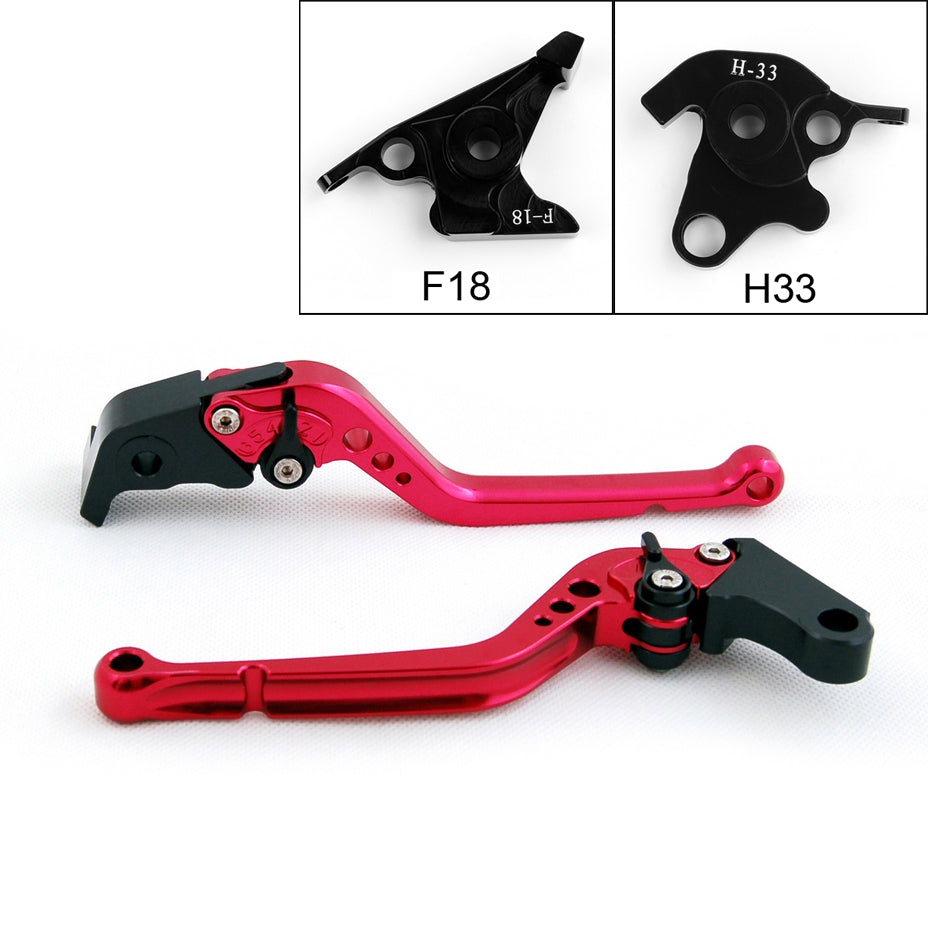 Leve freno frizione lunghe per Honda 10-13 CBF1000/A 13-15 CB1100/GIO nere generiche