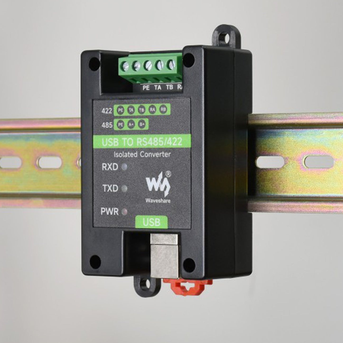 Convertitore isolato di livello industriale Circuiti multiprotezione da USB a RS485/RS422