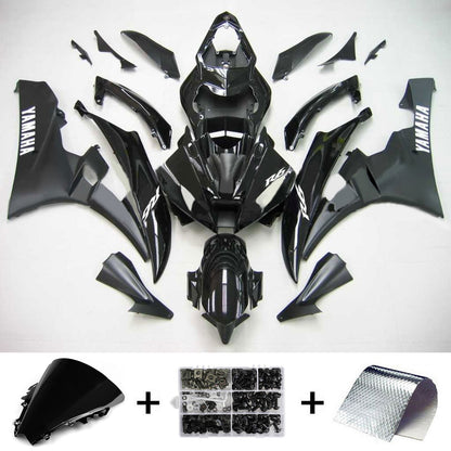 Amotopart Yamaha 2006-2007 YZF 600 R6 All Black Fearing Kit