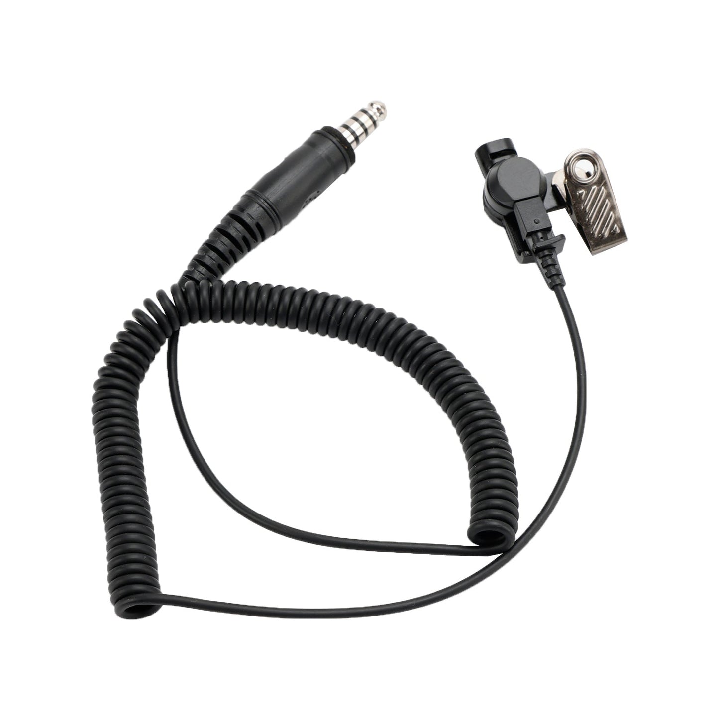 7.1-A3 Auricolare con tubo dell"aria trasparente ad ascolto singolo Cuffia intraauricolare da 7,1 mm