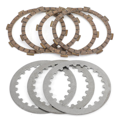 Kit Frizione ferro &amp; Dischi Frizione per Yamaha YB100 DX100 L5 L5T L5TA 1969-1987 Generico