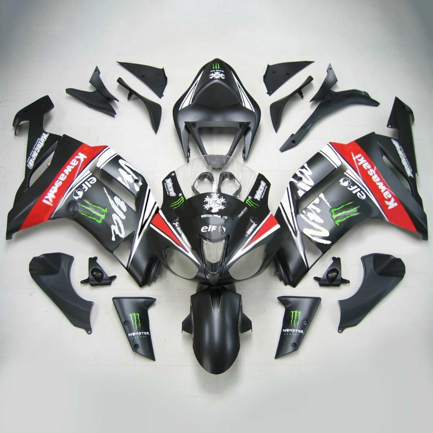 Kit Carenatura Per Kawasaki ZX6R 636 2007-2008 Generico
