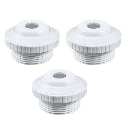 3 pezzi piscina spa getto di ritorno scanalato bulbo oculare set accessori flusso parte