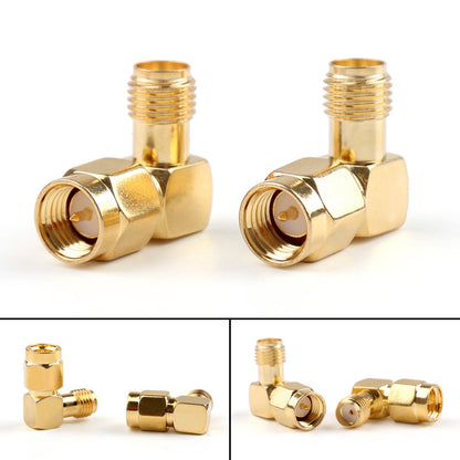 20Pcs SMA Jack femmina a connettore SMA maschio ad angolo retto a 90 gradi RF