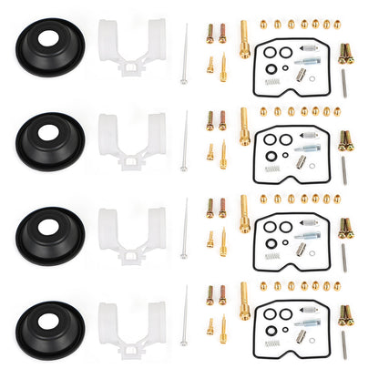 4X Carburatore Carb Rebuild Kit adatto per Kawasaki Zephyr ZR750-H / ZR-7 / ZR-7S Generico