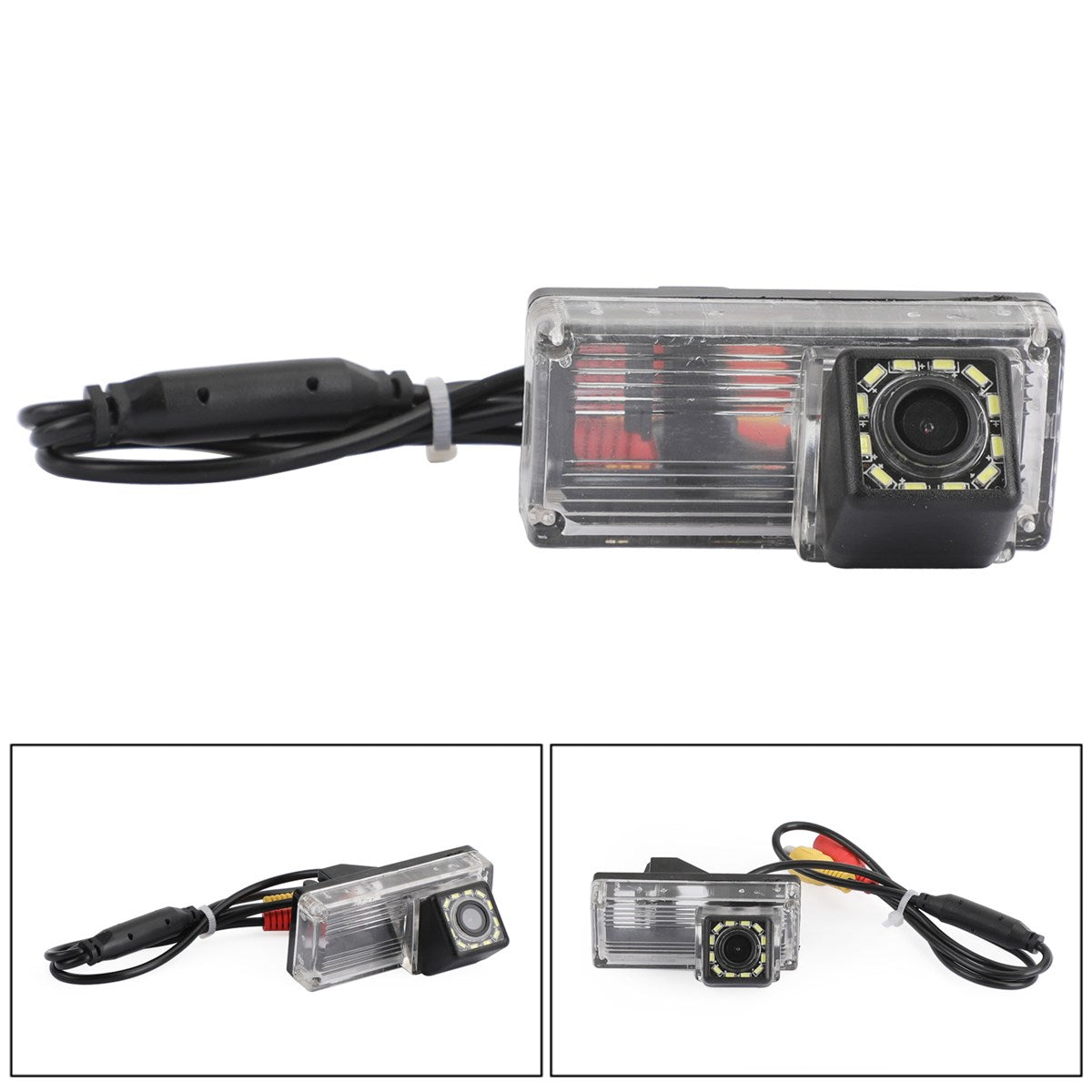 Telecamera di retromarcia 12LED adatta per Toyota Land Cruiser serie 70/100/200