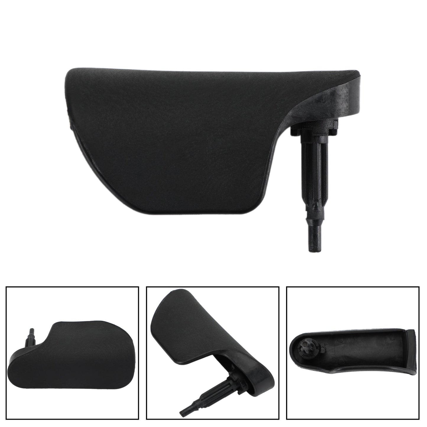 8J2823533C Leva del cofano con maniglia a scatto per cofano nero per Audi Tt Mk2 2007-2014 generico