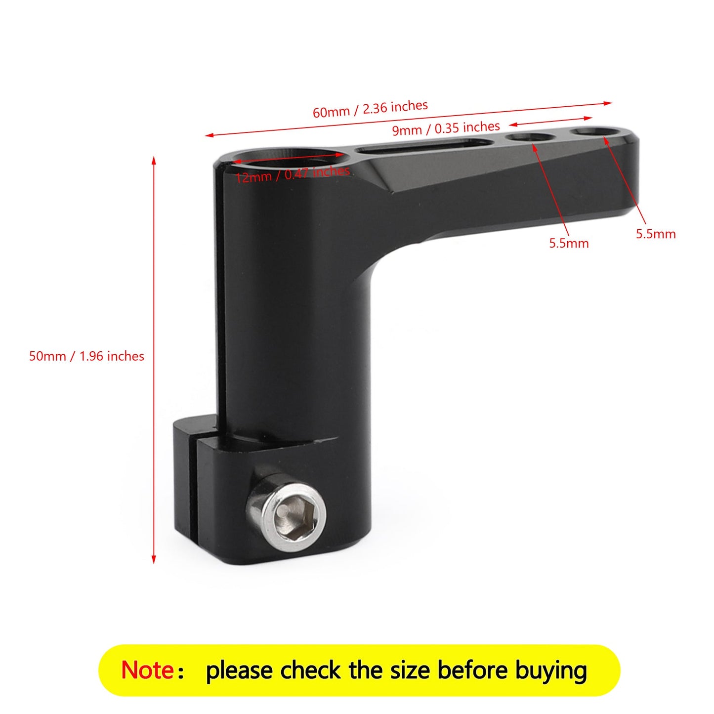 Braccio cambio cambio moto nero adatto per Honda MSX125 Grom 125 2013-2020 generico