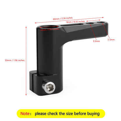 Braccio cambio cambio moto nero adatto per Honda MSX125 Grom 125 2013-2020 generico