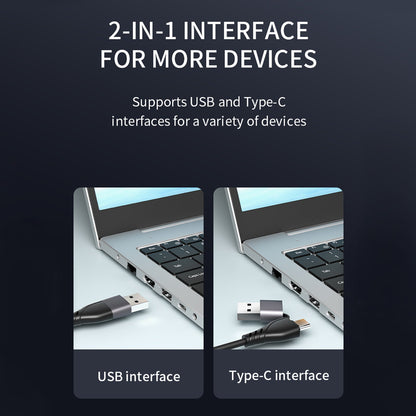Adattatore da tipo C/USB3.0 a doppio HDMI per hub Apple M1 M2 Mac Windows tipo C/USB3.0
