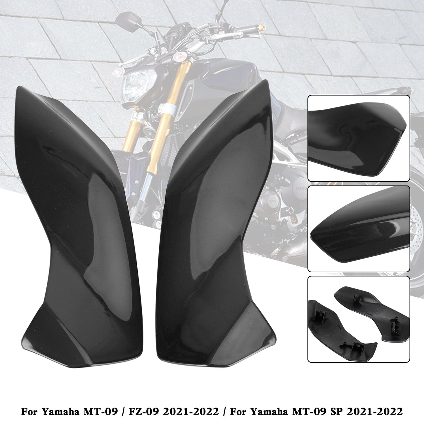 2021-2022 Yamaha MT-09 FZ09 MT-09 SP Pannello laterale cupolino