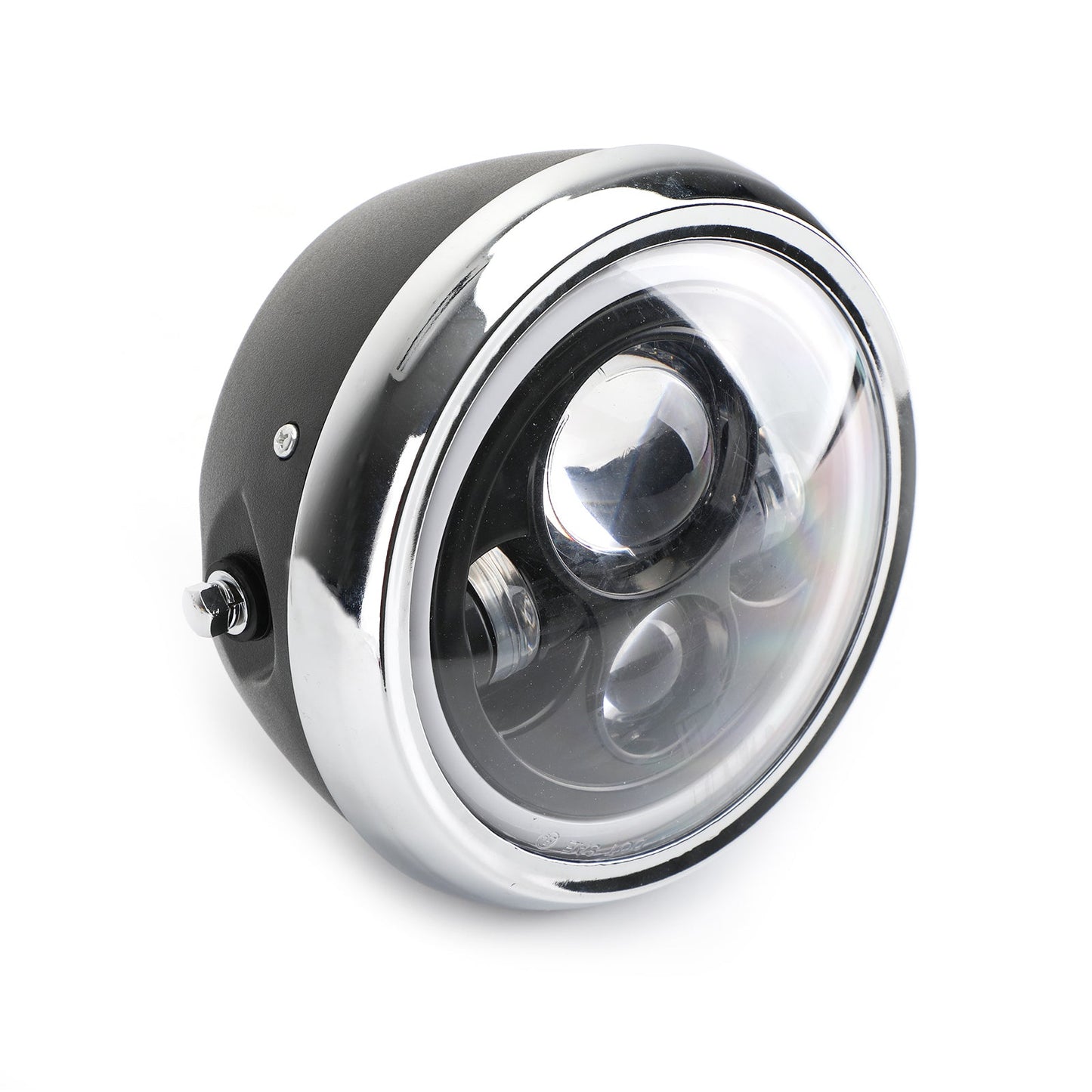 Faro LED da 7 pollici Hi/Lo+DRL per moto Dyna Cafe Racer Bobber Generico