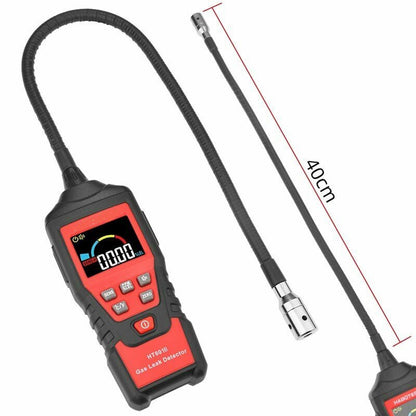 Rilevatore di fughe di gas Rilevatore di gas combustibile portatile Tester LCD Perdite visive