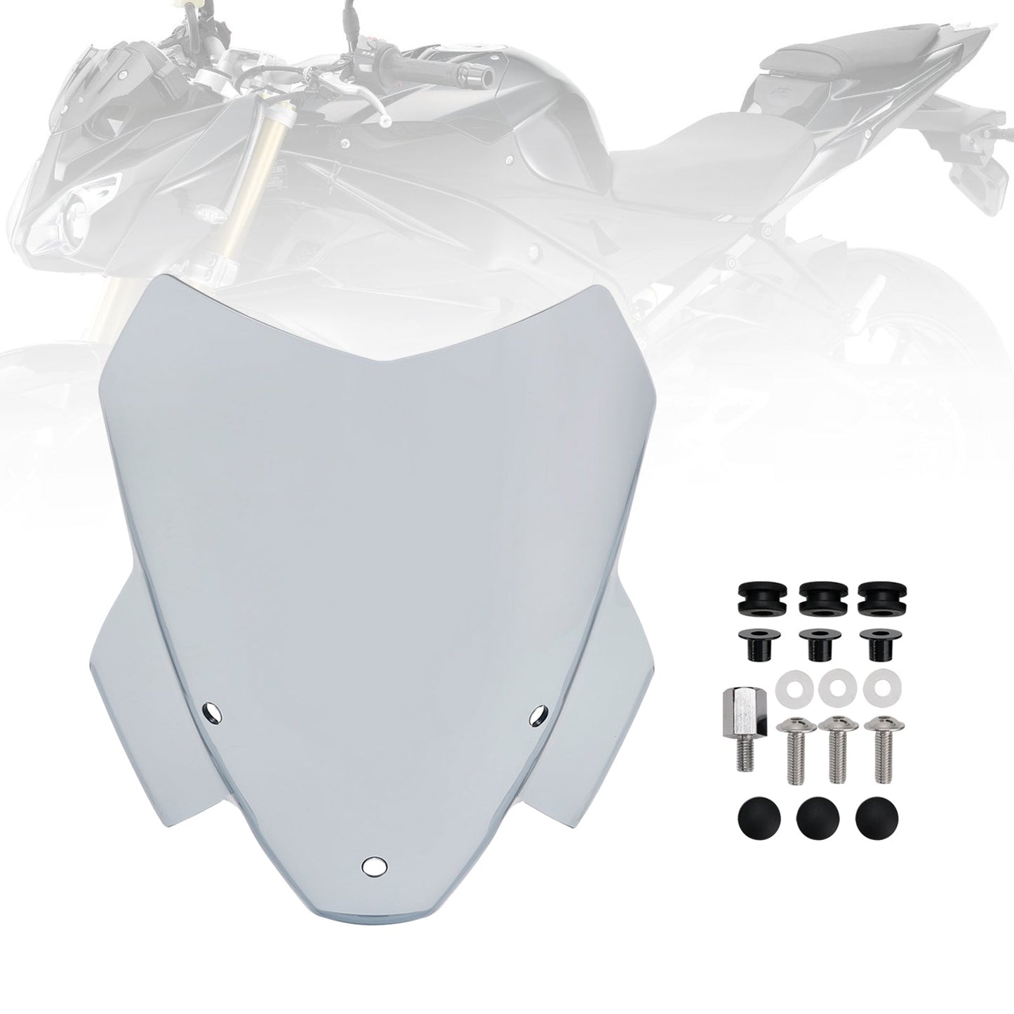 BMW S1000R 2021-2022 Copertura del parabrezza del faro Parabrezza