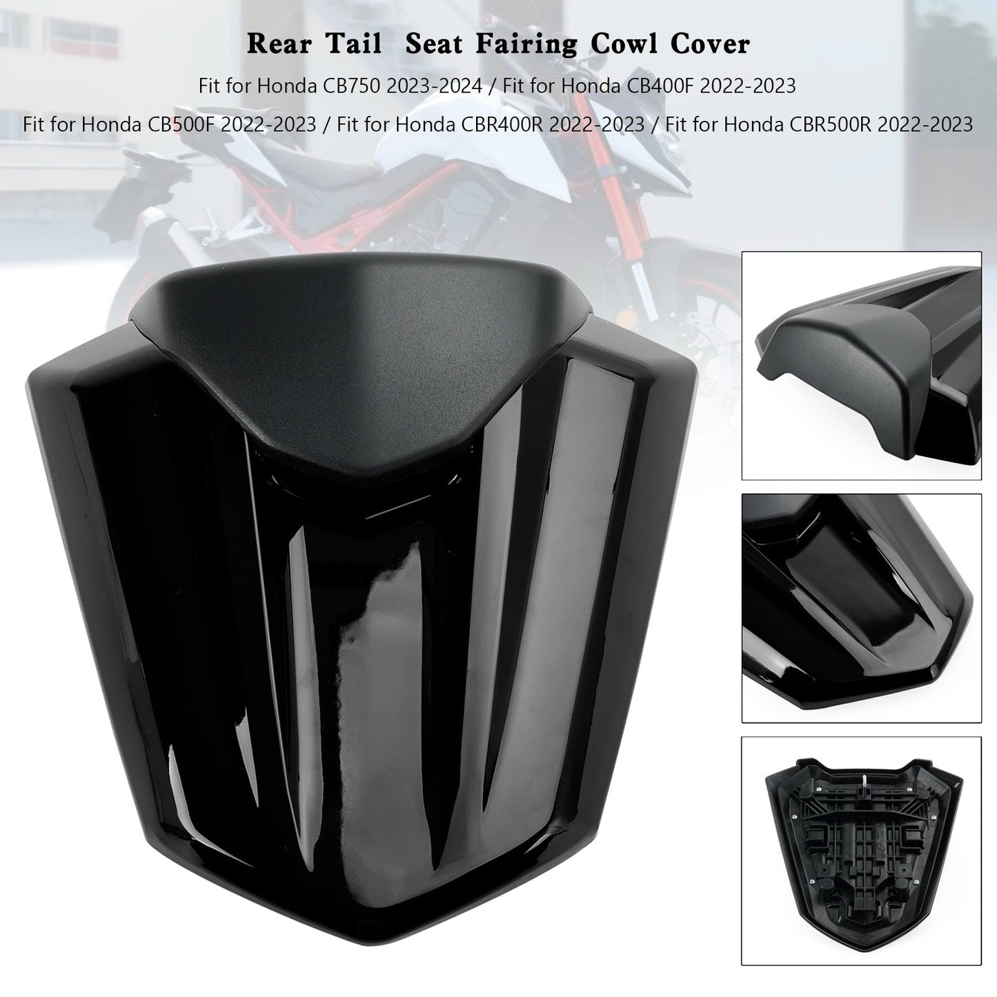 Copertura della carenatura del sedile posteriore Honda CB500F 2022-2023