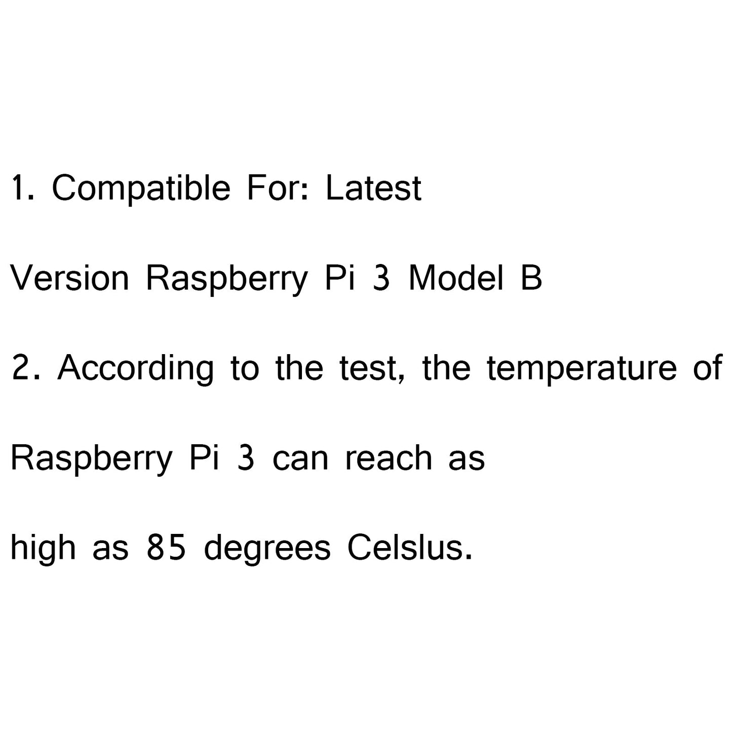 Dissipatori di calore Kit di raffreddamento del dissipatore di calore in rame per Raspberry Pi 3 modello B