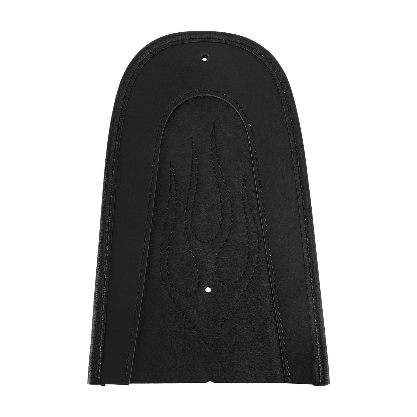 Bavaglino per parafango posteriore per sella monoposto in pelle sintetica nera per Sportster 1200 883 Generico
