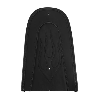 Bavaglino per parafango posteriore per sella monoposto in pelle sintetica nera per Sportster 1200 883 Generico