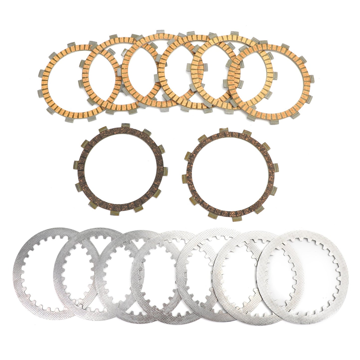 Kit frizione in ferro e dischi di attrito adatti per Yamaha FZ6 FZ6R XJ6 XJ6F XJ6FA XJ6N/S generico
