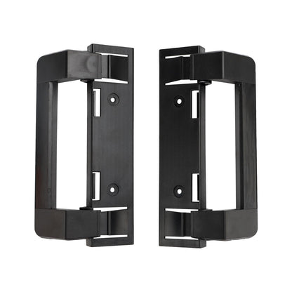 2 × Maniglia per porta del frigorifero per camper, impugnatura nera, hardware per Dometic 3316882900