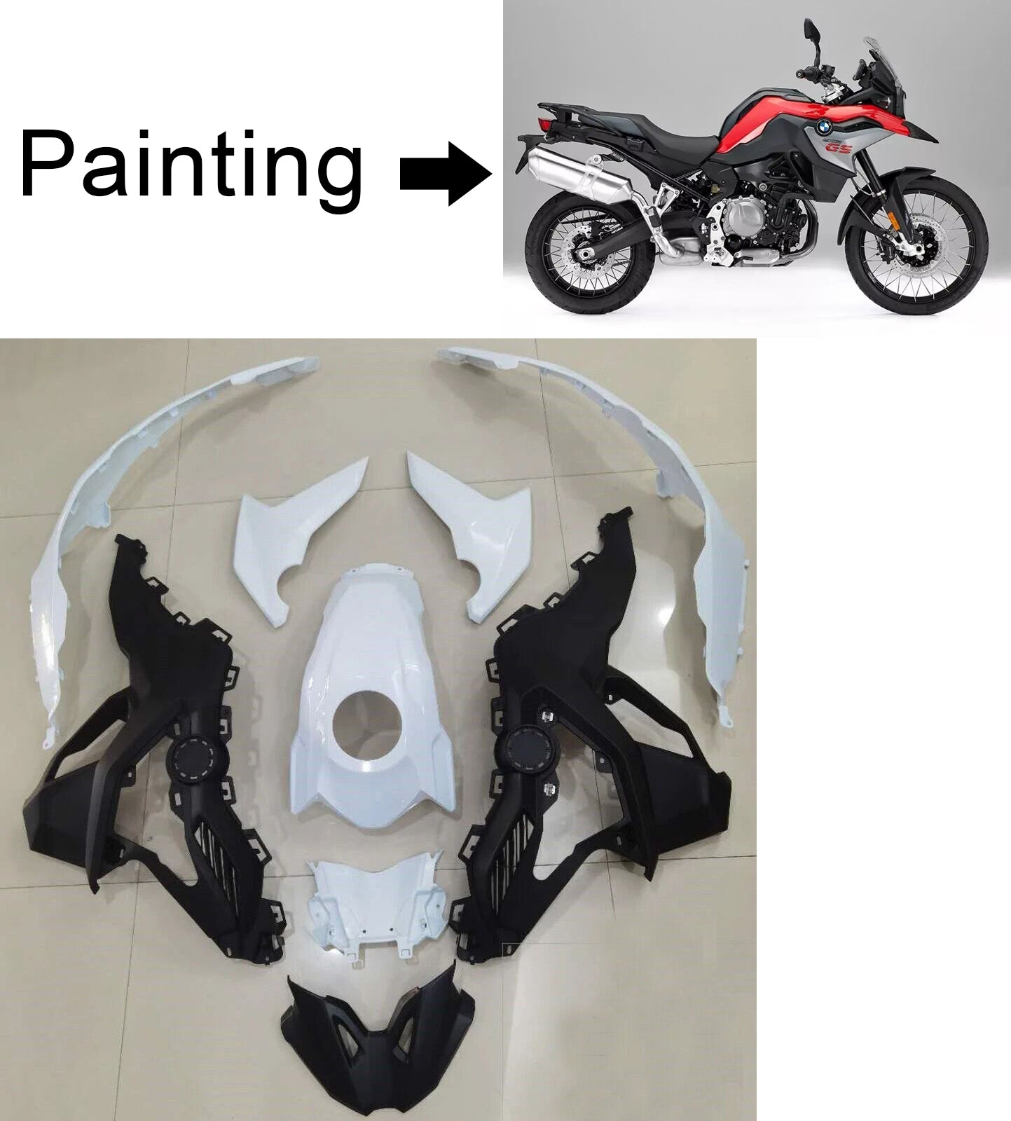 Carrozzeria kit carenatura BMW F750GS F850GS 2018-2022