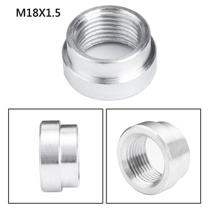 Saldatura in alluminio femmina M18X1.5 sul tappo del raccordo