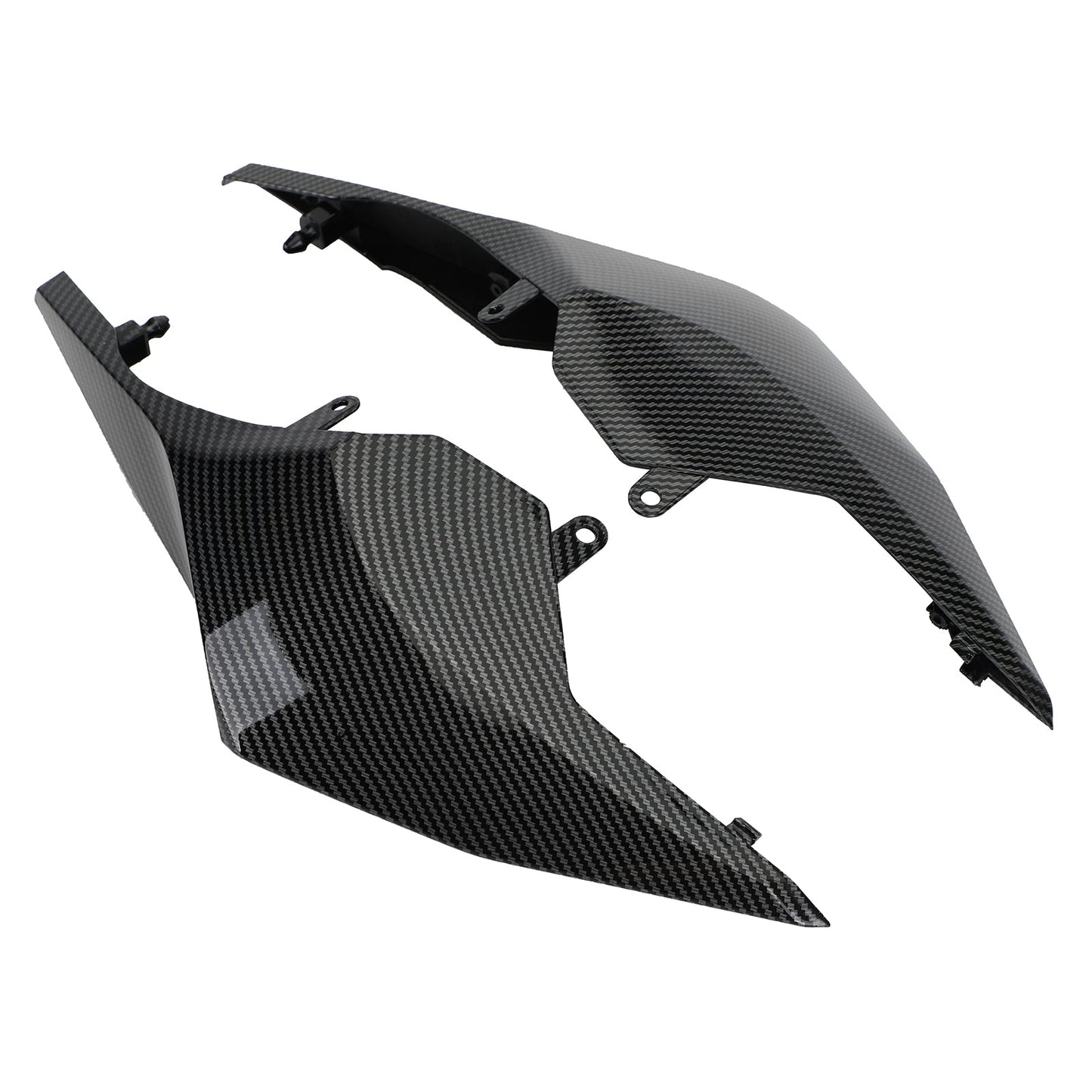 Coda posteriore Sedile laterale Pannello Trim Carenatura Cowl Cover per Honda CB650R/CBR650R 2019-2020 Generico