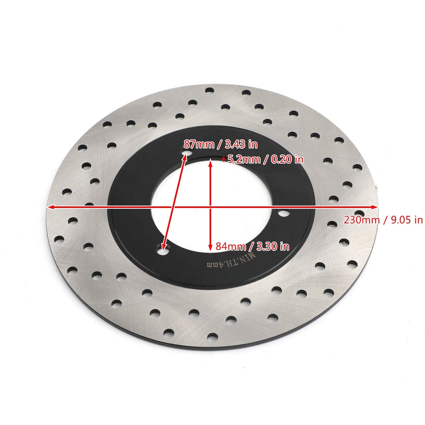 Disco freno posteriore per Yamaha YP250 YP 250 Majesty 250 Skyliner 250 1998-1999 Generico