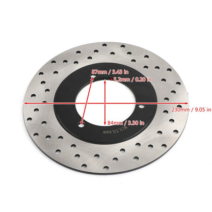 Disco freno posteriore per Yamaha YP250 YP 250 Majesty 250 Skyliner 250 1998-1999 Generico