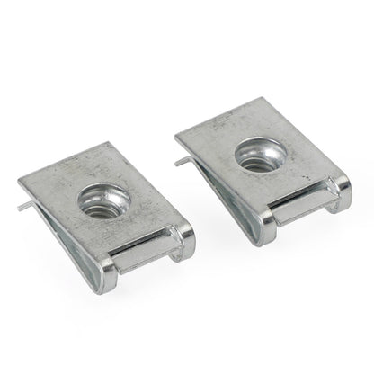20x Clip per carenatura M6 6mm Carrozzeria Pannello Spire Clip Moto Speed Clip U Dado Generico