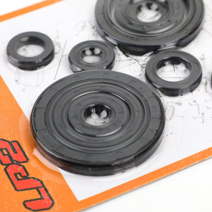 10pcs kit paraolio motore impostato per Honda CRF250R 2004-2009 CRF250X 2004-2017 generico