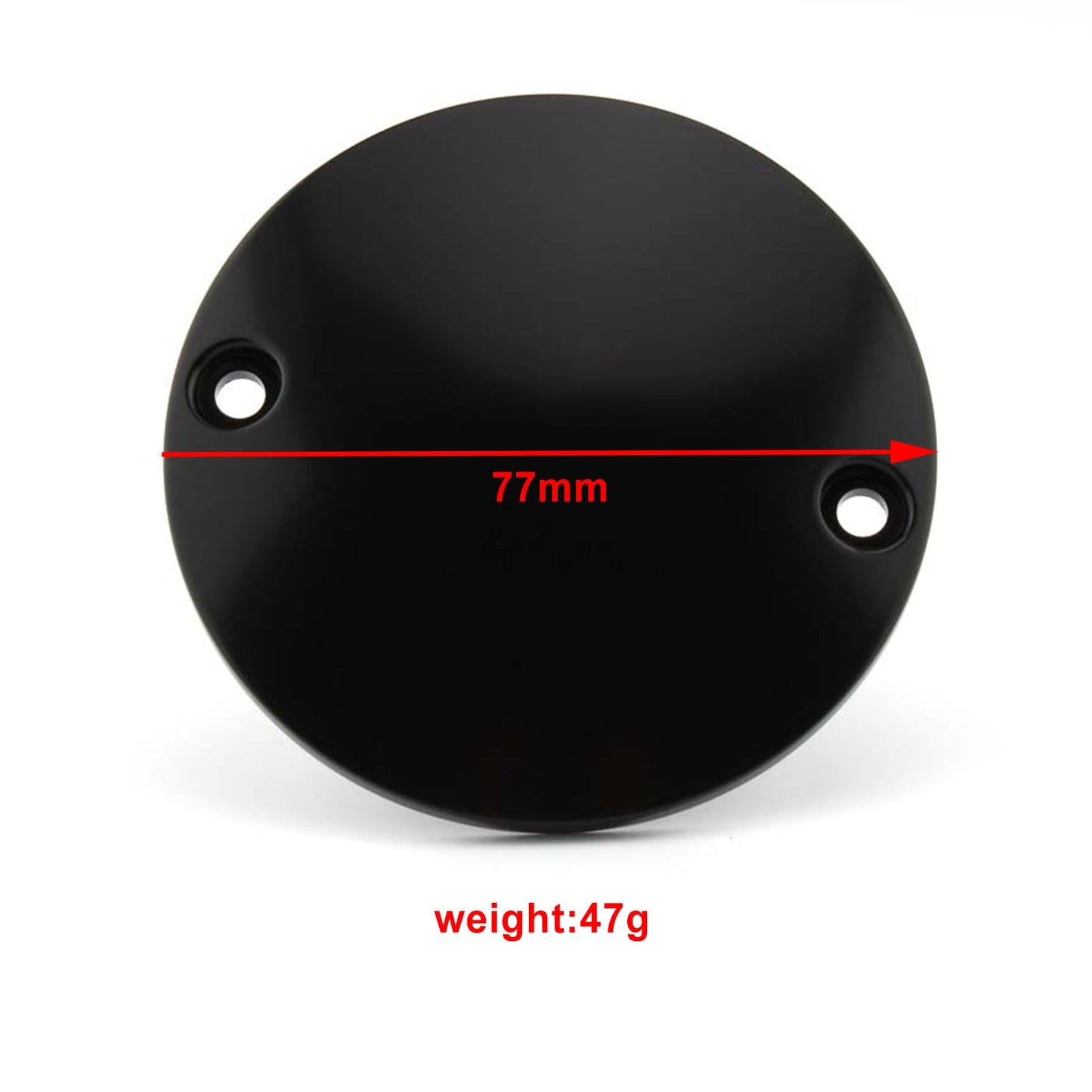 Coperchio timer accensione temporizzazione punto bombato per Xl 883 1200 Glide Dyna Fxst cromato generico