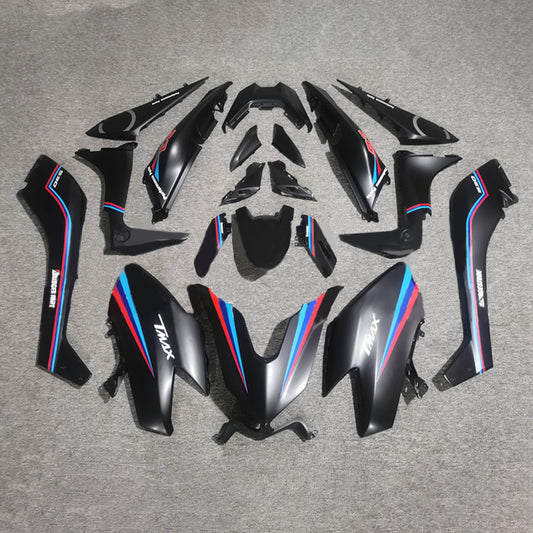 Amotopart Kit Carena Carrozzeria ABS per Yamaha T-Max TMAX530 2017-2018